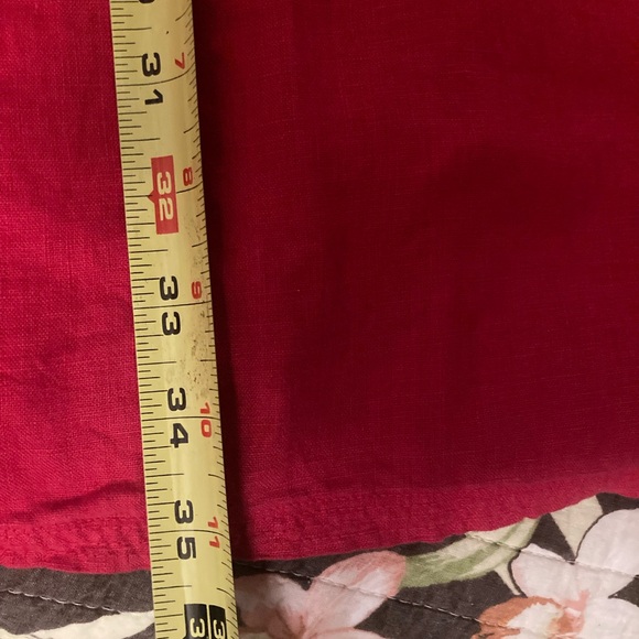 Johnny was embroidered red dress - Picture 7 of 9